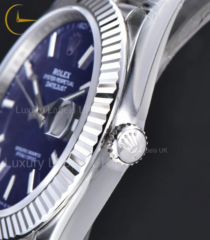 Datejust 41 - Motif Blue Dial - Jubilee Bracelet - Image 3
