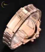 Daytona - Rainbow Diamond Bezel - Rose Gold Oyster Bracelet - Image 6