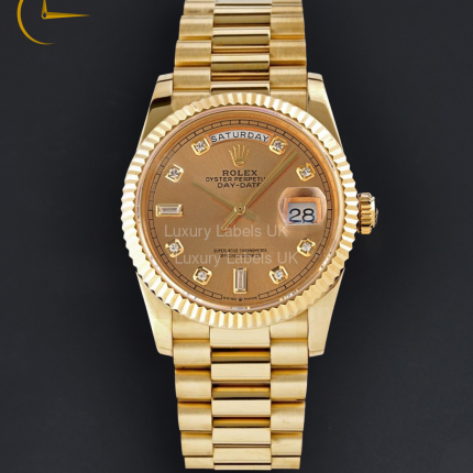 Day Date 36 - Yellow Gold Dial - Presidential Bracelet
