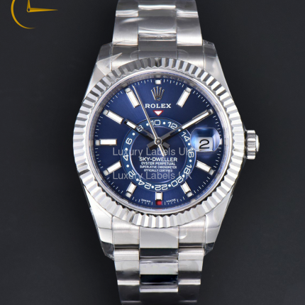 Sky-Dweller - Blue Dial - Oyster Bracelet