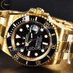 Submariner (with date) - Black Dial - Yellow Gold Oyster Bracelet - Image 4