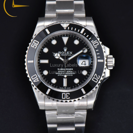 Submariner (with date) - Black Dial - Oyster Bracelet