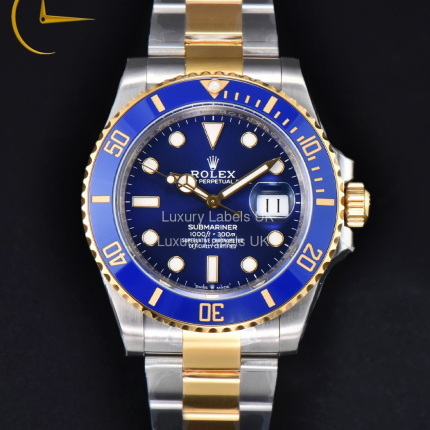 Submariner (with date) - Blue Dial - Bi metal Yellow Gold / Stainless Steel