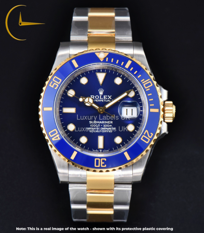 Submariner (with date) - Blue Dial - Bi metal Yellow Gold / Stainless Steel - Image 1