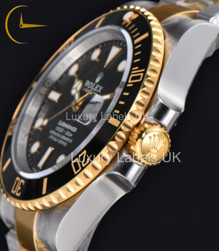 Submariner (with date) - Black Dial - Bi metal Yellow Gold / Stainless Steel - Image 3