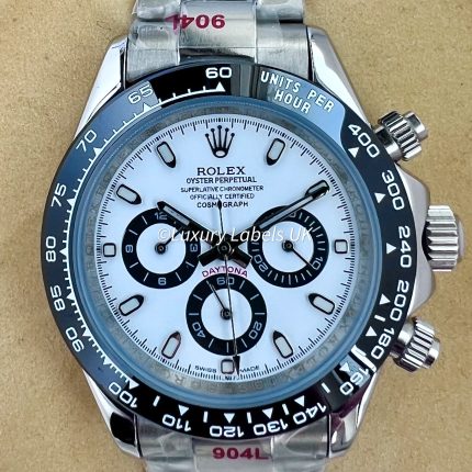 Daytona - White Dial - Stainless Steel