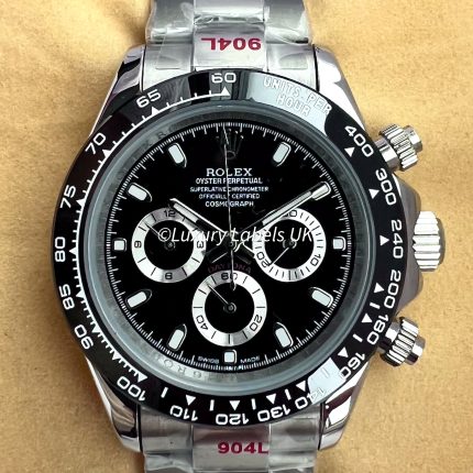Daytona - Black Dial - Stainless Steel