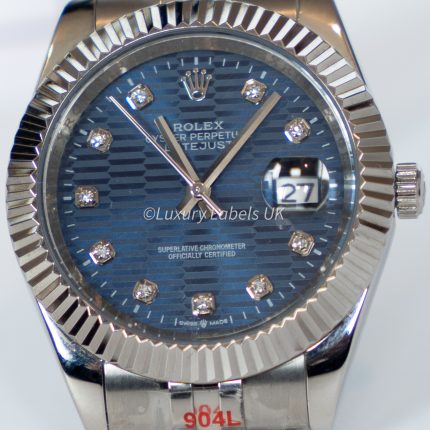 Datejust 36 - Blue Motif Dial - Jubilee Bracelet