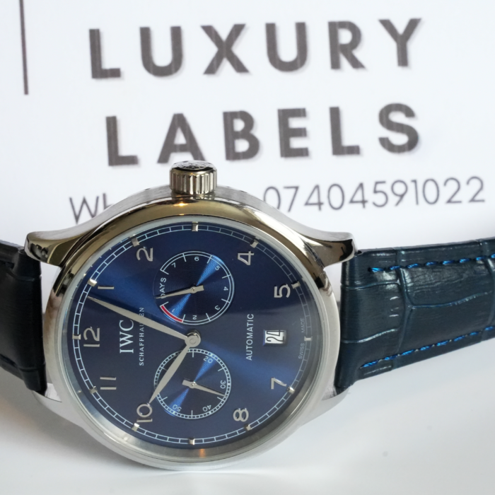 Portugieser 42mm - Blue Dial - Blue Leather Strap - Image 2