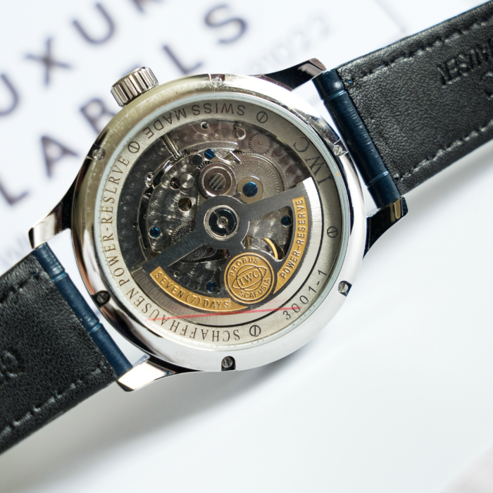 Portugieser 42mm - Blue Dial - Blue Leather Strap - Image 4