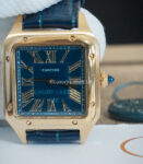Dumont - Large - Blue Dial / Yellow Gold