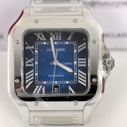 Santos 40 mm - Blue Dial - 2 Straps Included