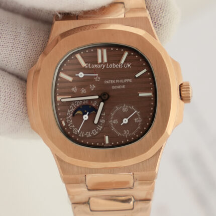 Nautilus Moonphase 5712 - Brown Dial - Rose Gold