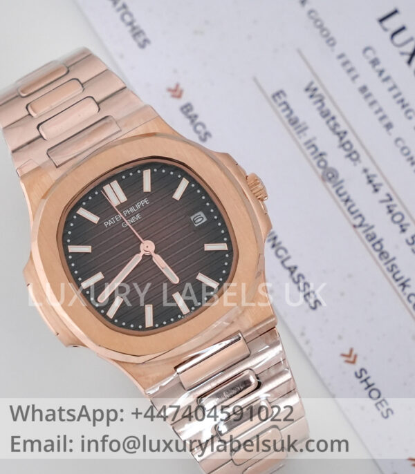 Nautilus 5711 - Brown Dial - Rose Gold - Image 11