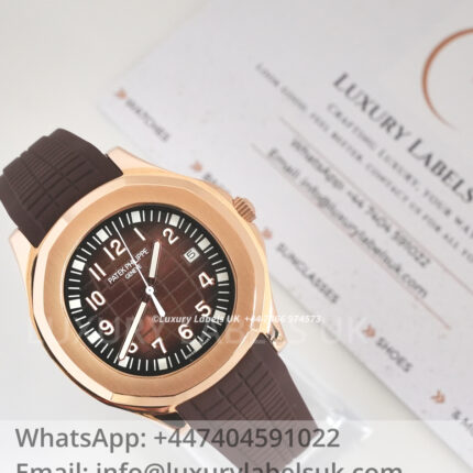 Aquanaut - Brown Dial - Brown Rubber Strap