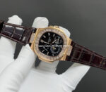 Nautilus Moon Phase - Special Edition - Brown Leather Strap - Image 3