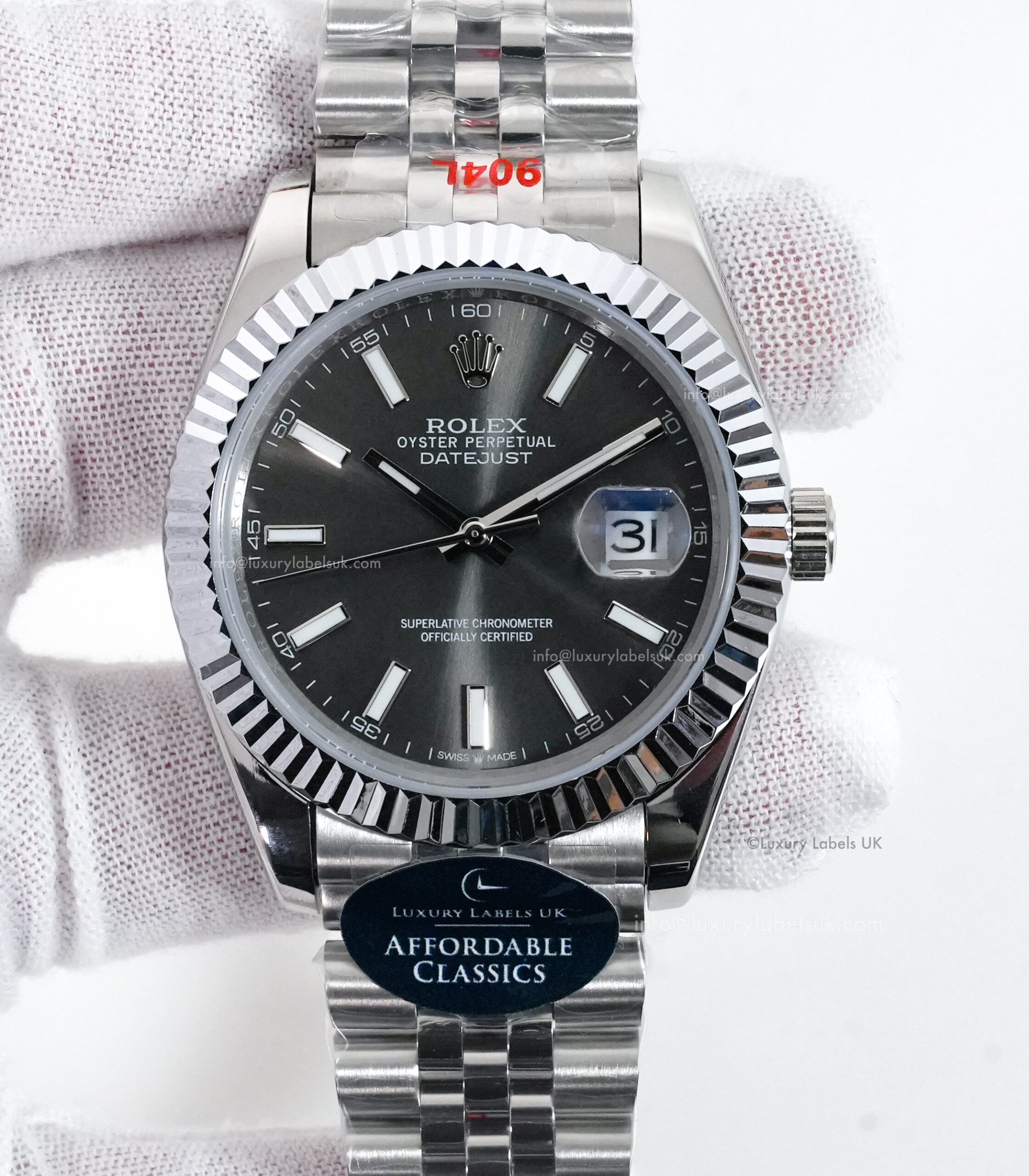 DSC03290 Datejust 41 - Grey Dial - Jubilee Steel Bracelet - Image 1