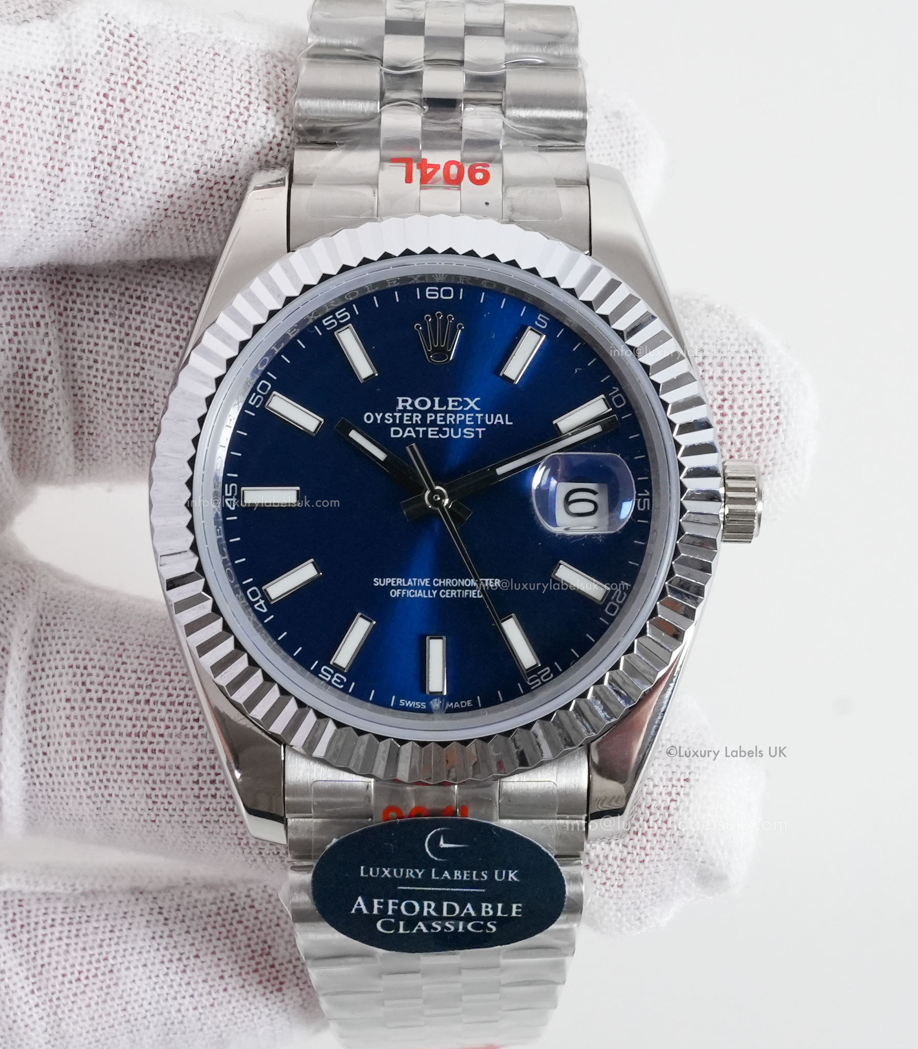 DSC04077 Datejust 41 - Blue Dial - Jubilee Steel Bracelet - Image 1